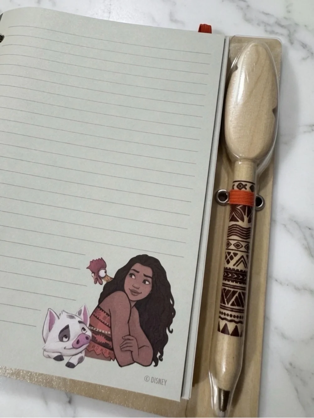 Disney Moana Journal/ Notebook with Pen
